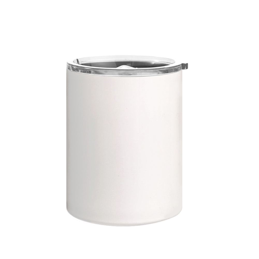 Wholesale Price Blank Sublimation 12OZ Double-Layer Mug With Cover DIY White Color 400ML Cup With Handle