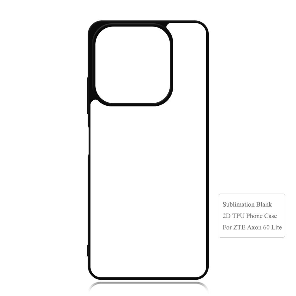 For ZTE AXON 60 / AXON 60 Lite New Popular Blank Sublimation 2D TPU Cellphone Cover DIY Mobile Phone Case
