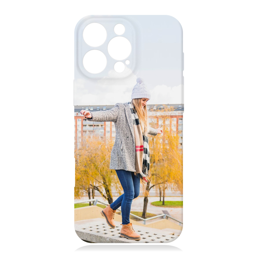 For iPhone 16 / IP 16 Pro max / IP 16 Plus 3D Soft Full Wrapped Film Sublimation Phone Cases With Glossy Surface