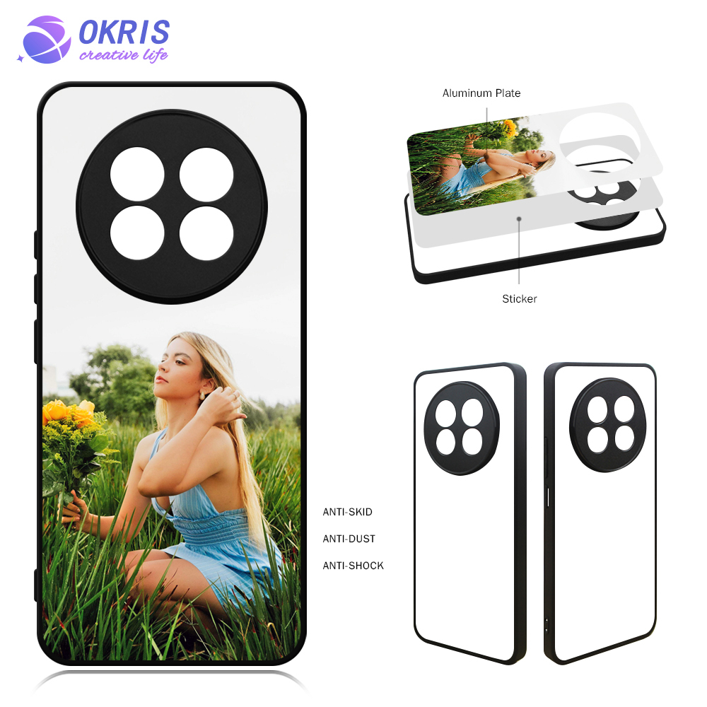For Oppo Realme 13 Pro 5G Heat Transfer 2D TPU Mobile Phone Case DIY Blank Sublimation Phone Cover