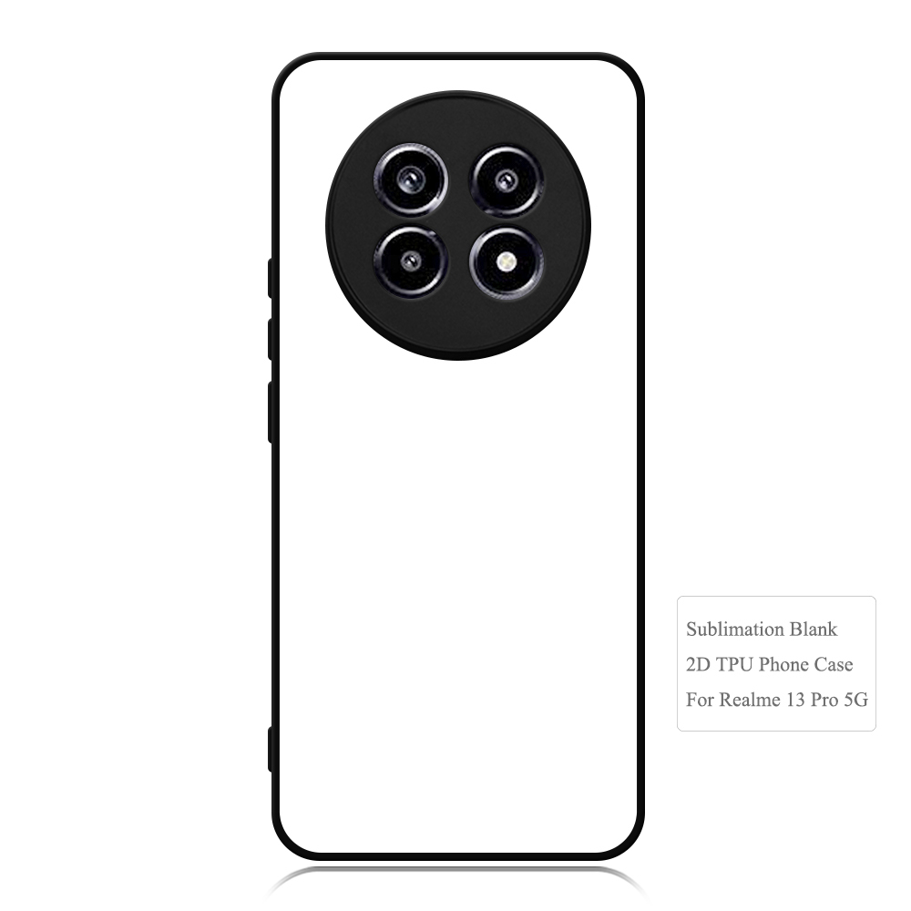 For Oppo Realme 13 Pro 5G Heat Transfer 2D TPU Mobile Phone Case DIY Blank Sublimation Phone Cover
