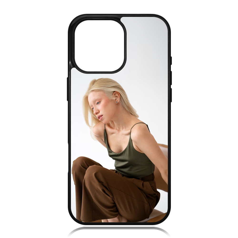 For iPhone 16 / 16 Pro /IP 16 Plus / iPhone 16 Pro max DIY Sublimation 2D TPU Mobile Phone Case Flat Blank Mobile Phone Pouch
