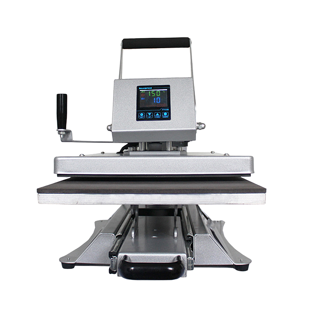 2D Flat Digital Heat Press Machine 38*38cm/40*50cm/40*60cm Swing Away T-shirt Sublimation Machine For Printing Blank Puzzle,Mouse Pads, Phone Case, Towel, Pillow Cover