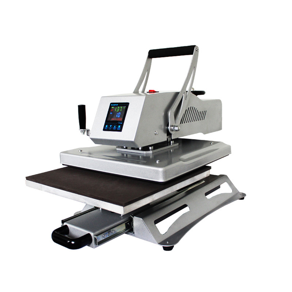 2D Flat Digital Heat Press Machine 38*38cm/40*50cm/40*60cm Swing Away T-shirt Sublimation Machine For Printing Blank Puzzle,Mouse Pads, Phone Case, Towel, Pillow Cover