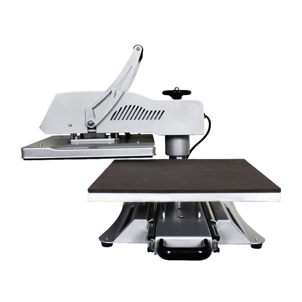 2D Flat Digital Heat Press Machine 38*38cm/40*50cm/40*60cm Swing Away T-shirt Sublimation Machine For Printing Blank Puzzle,Mouse Pads, Phone Case, Towel, Pillow Cover