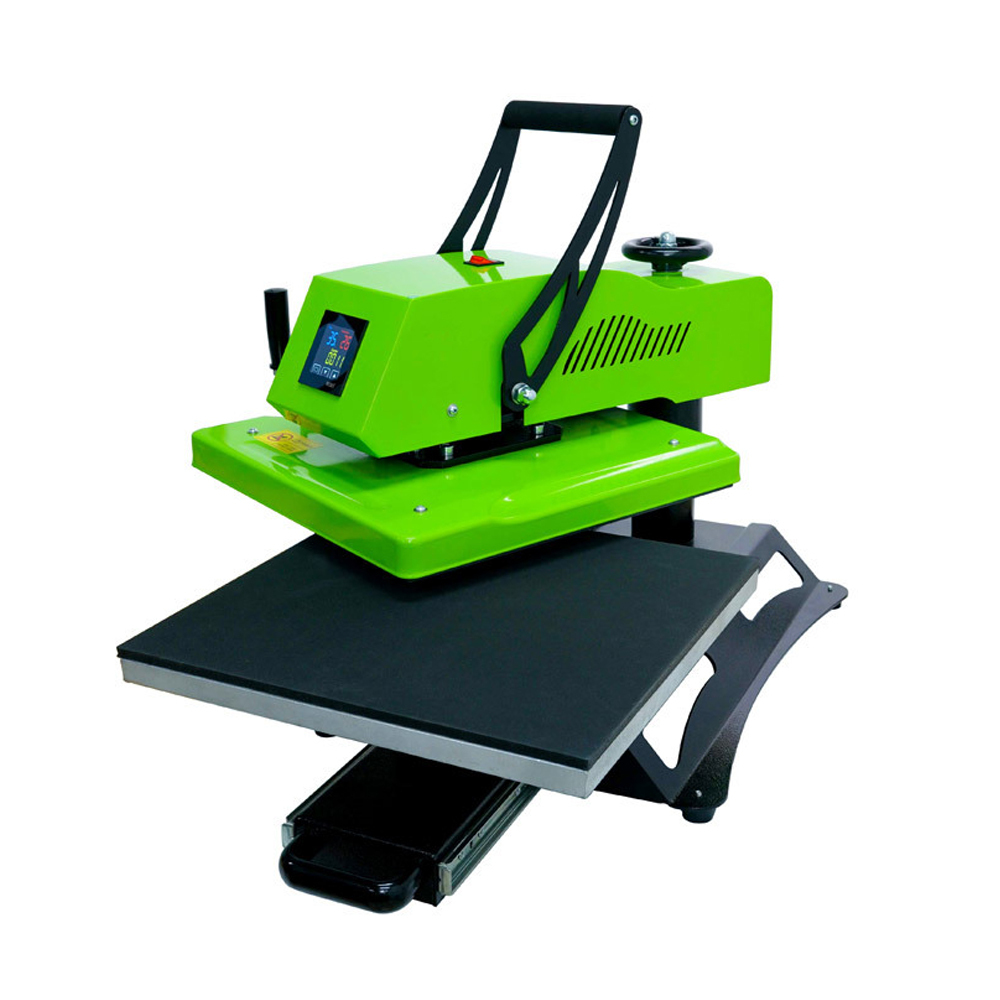 2D Flat Digital Heat Press Machine 38*38cm/40*50cm/40*60cm Swing Away T-shirt Sublimation Machine For Printing Blank Puzzle,Mouse Pads, Phone Case, Towel, Pillow Cover