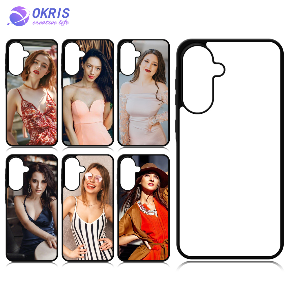 For Galaxy A56 5G New Black White Clear Blank Sublimation Mobile Phone Cases Custom 2D TPU Sublimation CellPhone Cover