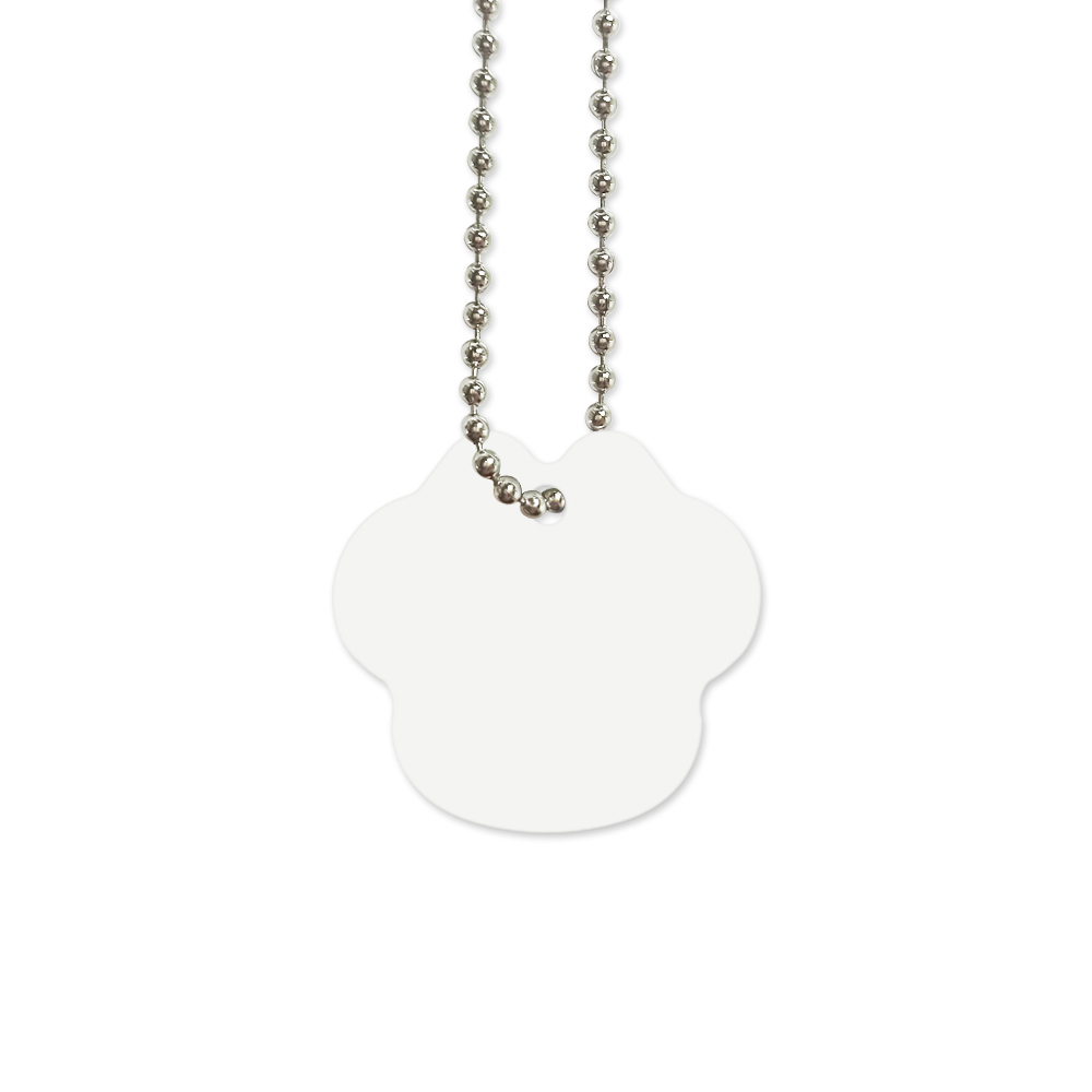 1mm Thickness Double Sides Printing White Aluminum Sheet Blank Sublimation DogTags