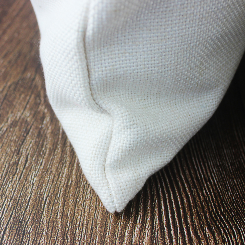 Houseware Custom Printed Blank Sublimation Linen Pillow Cover Wholesale DIY Cotton Linen Pillow Case