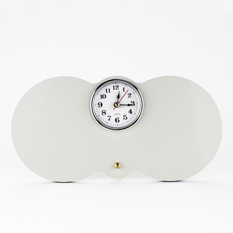 Customizable MDF Wall Clocks | Heat Transfer Printable Photo Panel, Eco-Friendly Home Decor & Promotional Gifts | Fast Production & Shipping