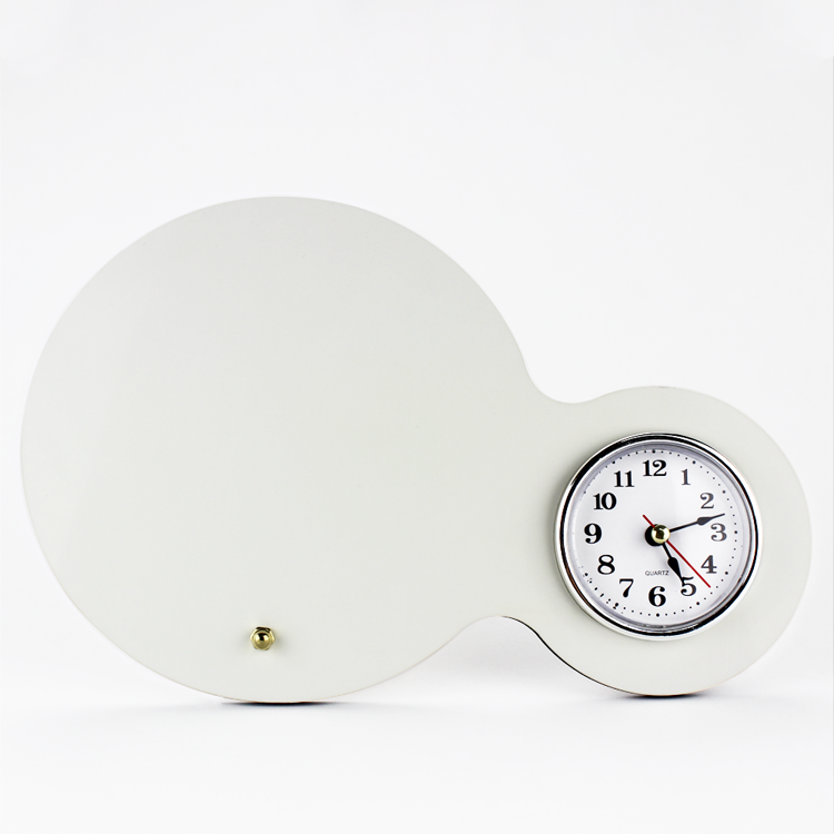 Customizable MDF Wall Clocks | Heat Transfer Printable Photo Panel, Eco-Friendly Home Decor & Promotional Gifts | Fast Production & Shipping