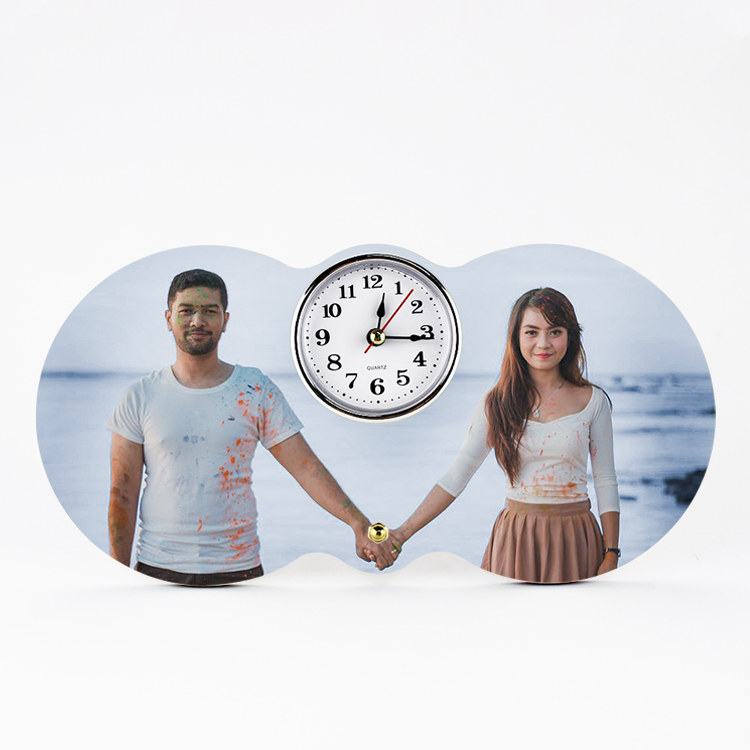 Customizable MDF Wall Clocks | Heat Transfer Printable Photo Panel, Eco-Friendly Home Decor & Promotional Gifts | Fast Production & Shipping