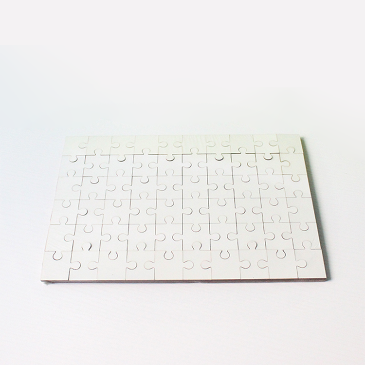 Customizable Sublimation MDF Blank Puzzles - Heat Transfer Printable Jigsaw | Eco-Friendly Educational Toy & Promotional Gift | Fast Production & Shipping