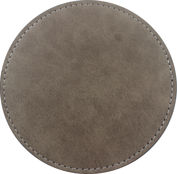 Customizable Colorful PU Leather Coasters | Heat Transfer Printable Coaster, Non-Slip Eco-Friendly Coasters | Fast Production
