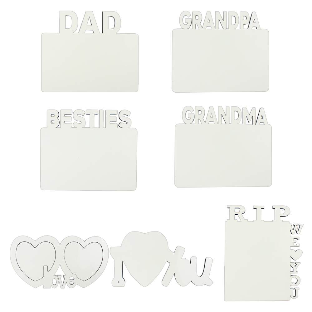 Popular Items For Graduation Season Blank Sublimation MDF Photo Frame