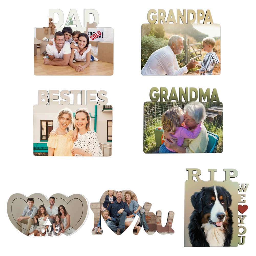 Popular Items For Graduation Season Blank Sublimation MDF Photo Frame