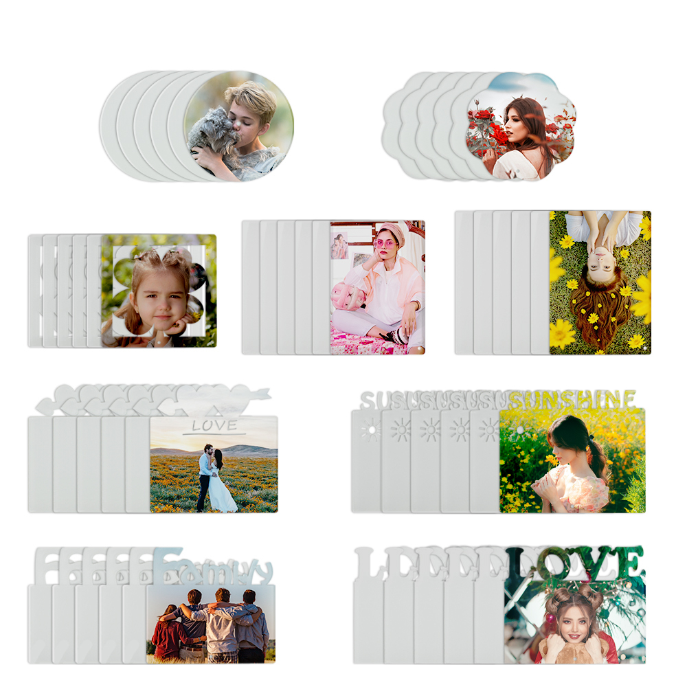 Sublimation Acrylic Photo Frame Blank DIY Heat Transfer Acrylic Photo Panel