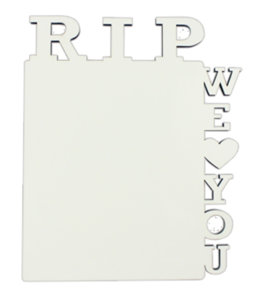 Popular Items For Graduation Season Blank Sublimation MDF Photo Frame