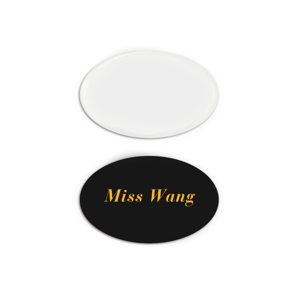 Customized Different Shape Blank Sublimation Acrylic Badge