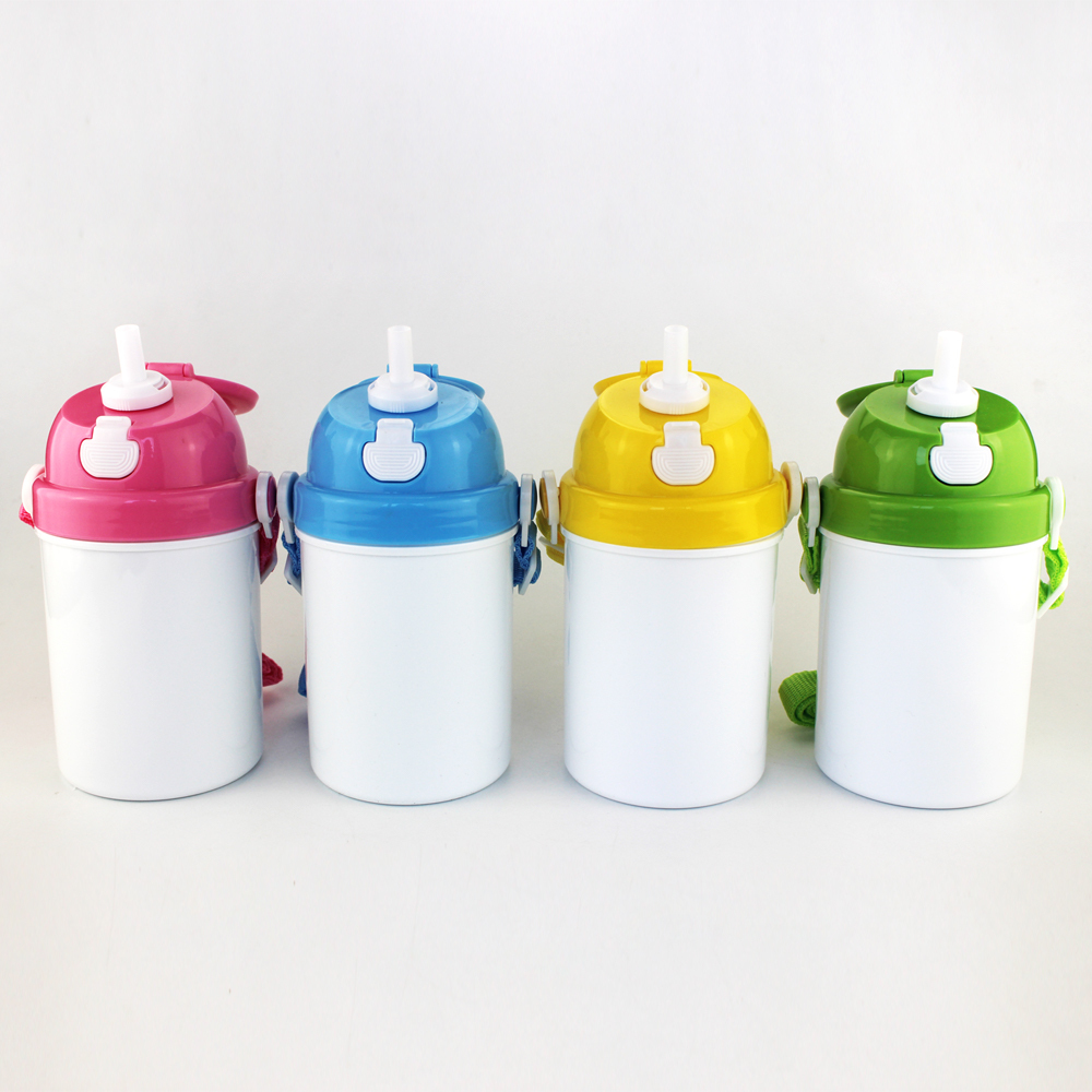 Polymer Mugs Sublimation 3D Printing Kid Water Bottle 400ml