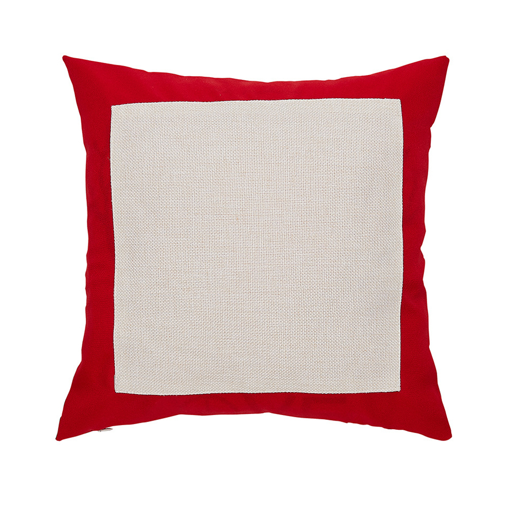 New Wholesale Price Blank Sublimation Colorful Linen Pillow Cover