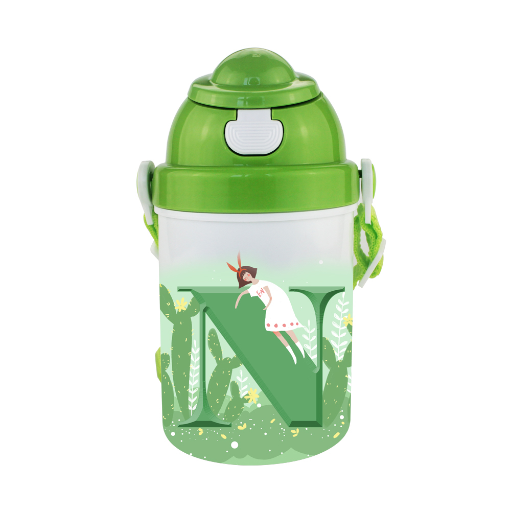 Polymer Mugs Sublimation 3D Printing Kid Water Bottle 400ml