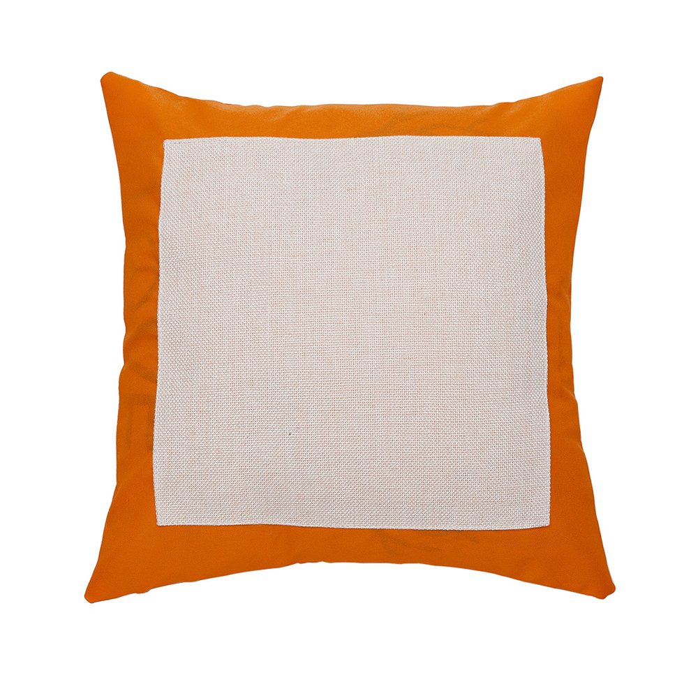New Wholesale Price Blank Sublimation Colorful Linen Pillow Cover