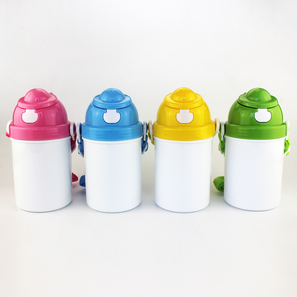 Polymer Mugs Sublimation 3D Printing Kid Water Bottle 400ml