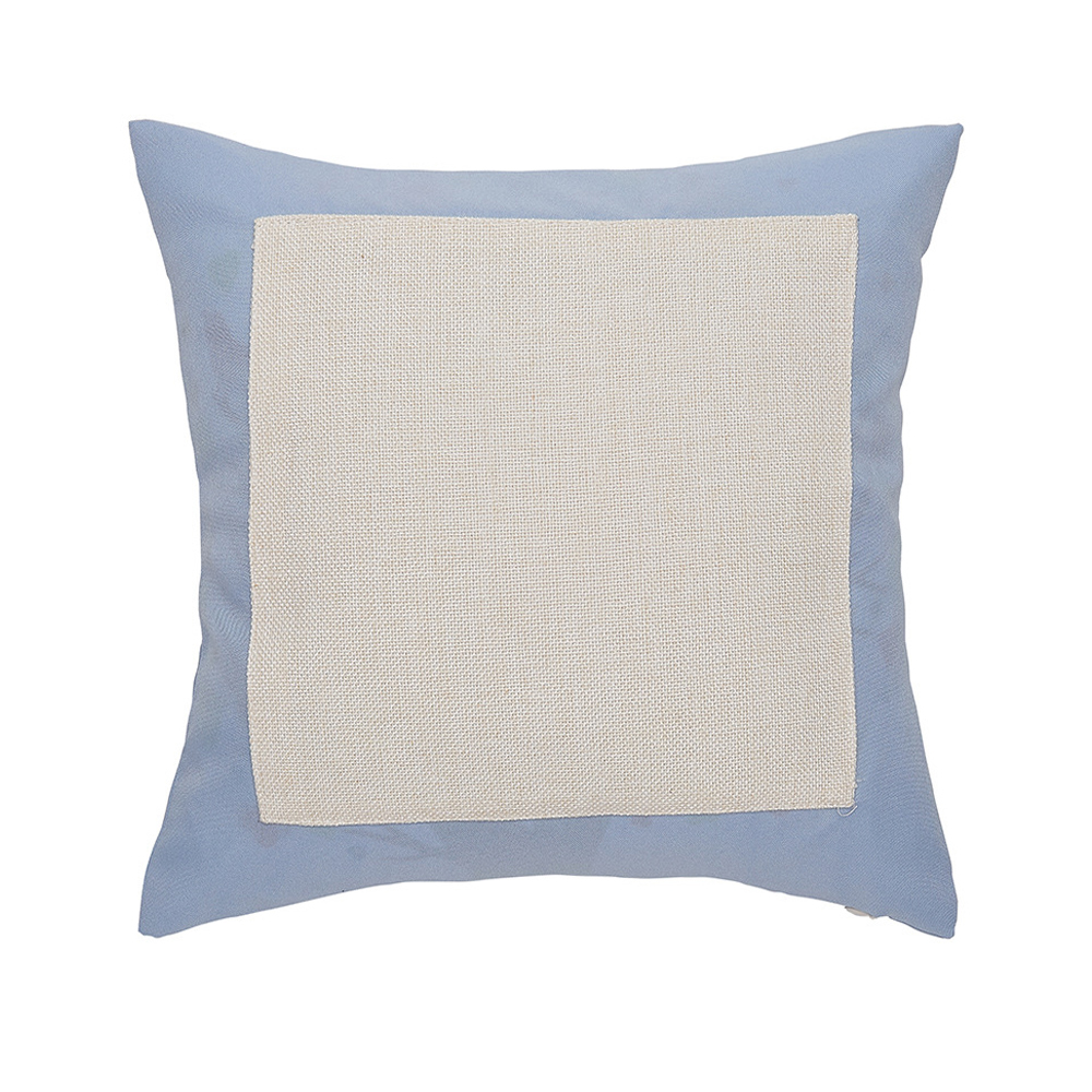 New Wholesale Price Blank Sublimation Colorful Linen Pillow Cover