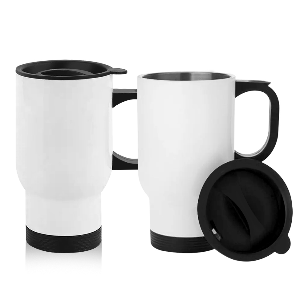 Popular DIY Printing Sublimation Blank Stainless Steel 14oz 450ml Car Mug Bottle