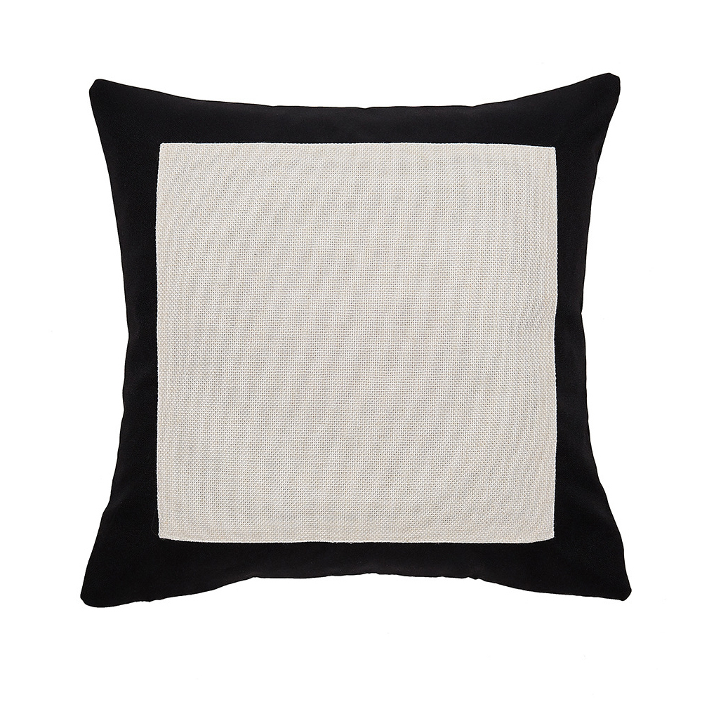 New Wholesale Price Blank Sublimation Colorful Linen Pillow Cover