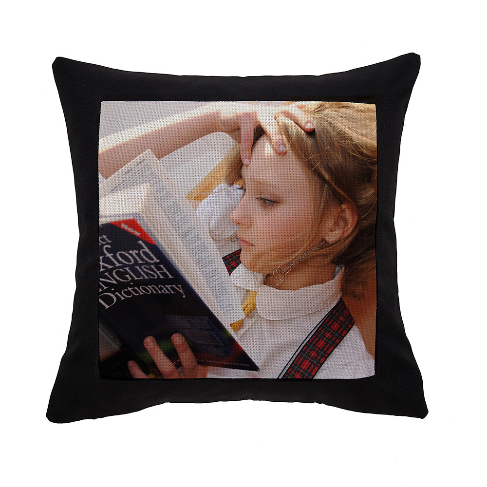 New Wholesale Price Blank Sublimation Colorful Linen Pillow Cover