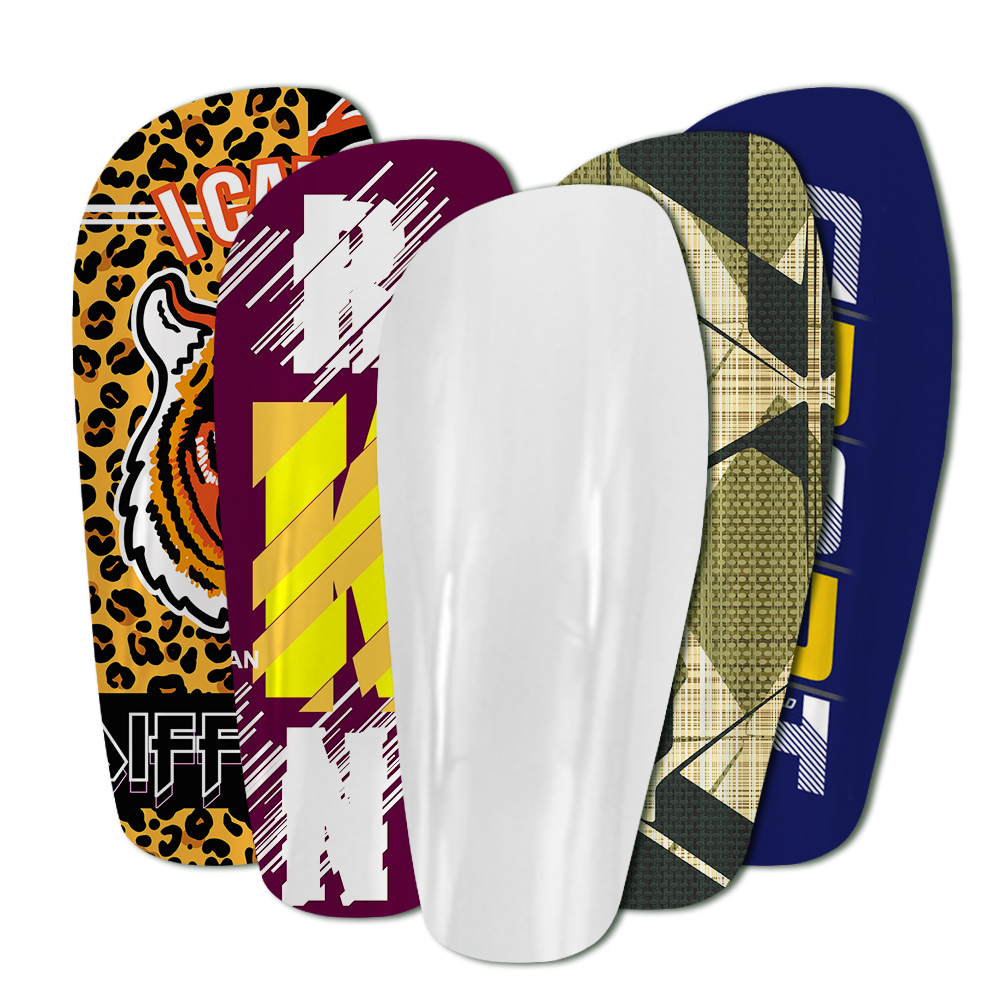 Popular Personalized Sublimation Blank Soccer Shin Guards With Different Design Mini Shin Guards Carbon Fibre Shin Guards Hexagon Shin Guards and Shin Guards