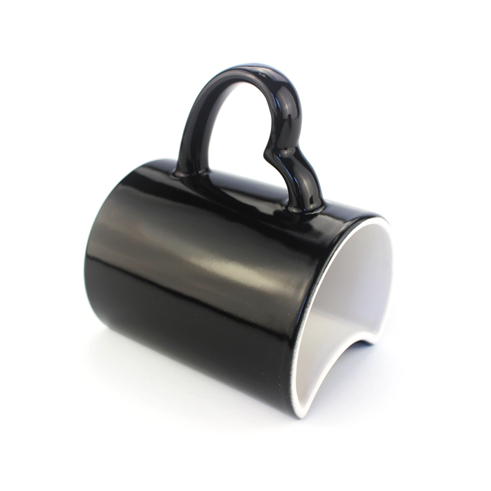 Custom Sublimation Lover's Color Changing Ceramic Mug for Gift