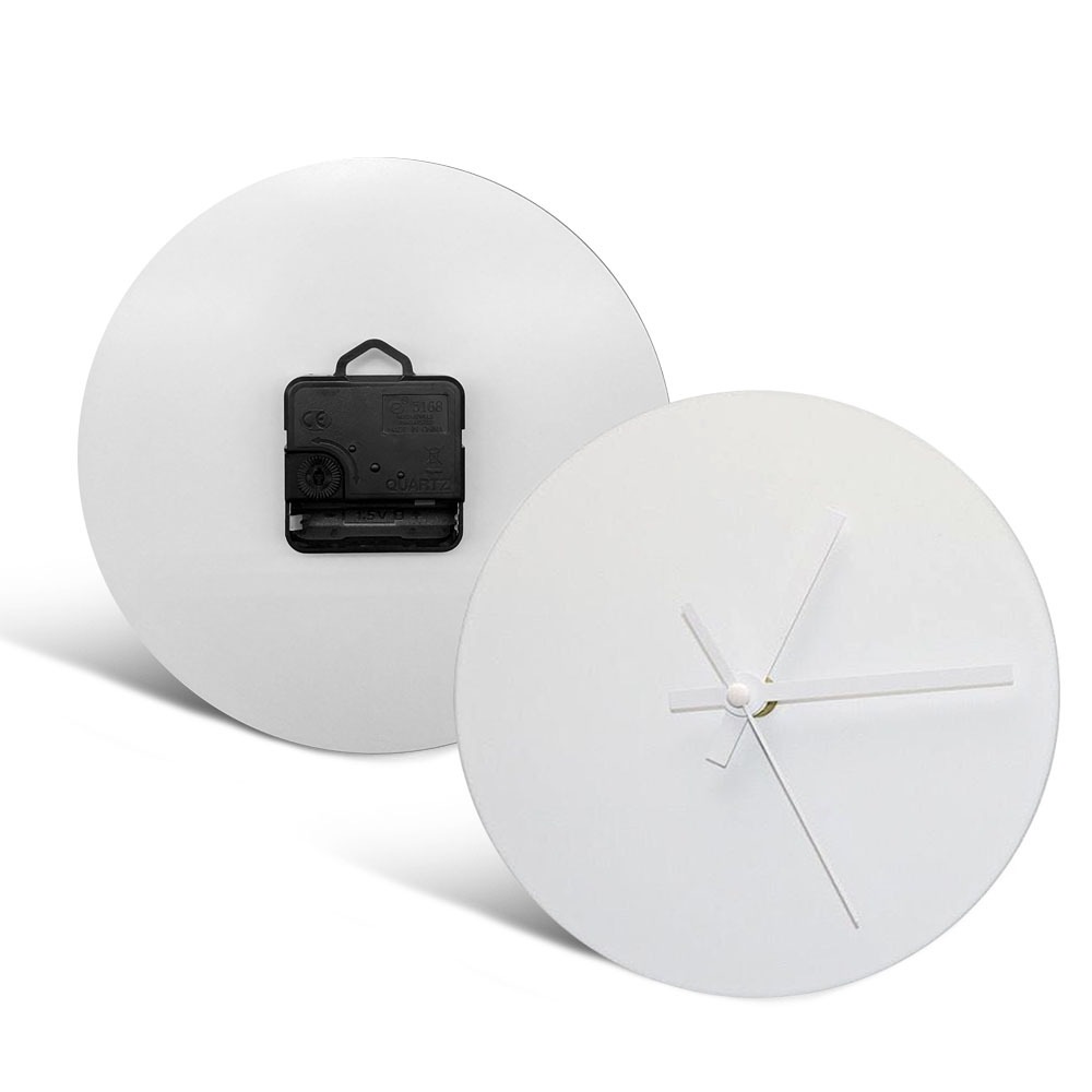 Sublimation Tempered Glass Clock for Home Decorative, Personalized Decorative Tempered Glass Clock, Customized Glass Photo Clock
