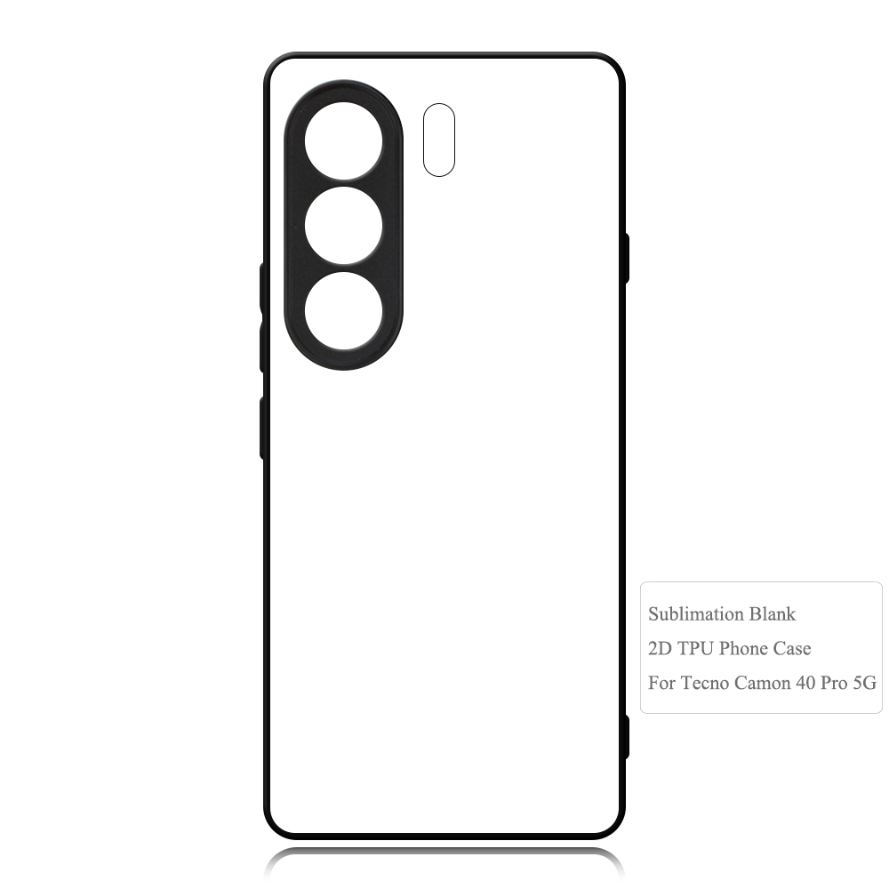 For TECNO CAMON 2D Sublimation TPU Phone Case, Personalized Phone Case for Heat Transfer, Customized Phone Sublimation Blank Cover