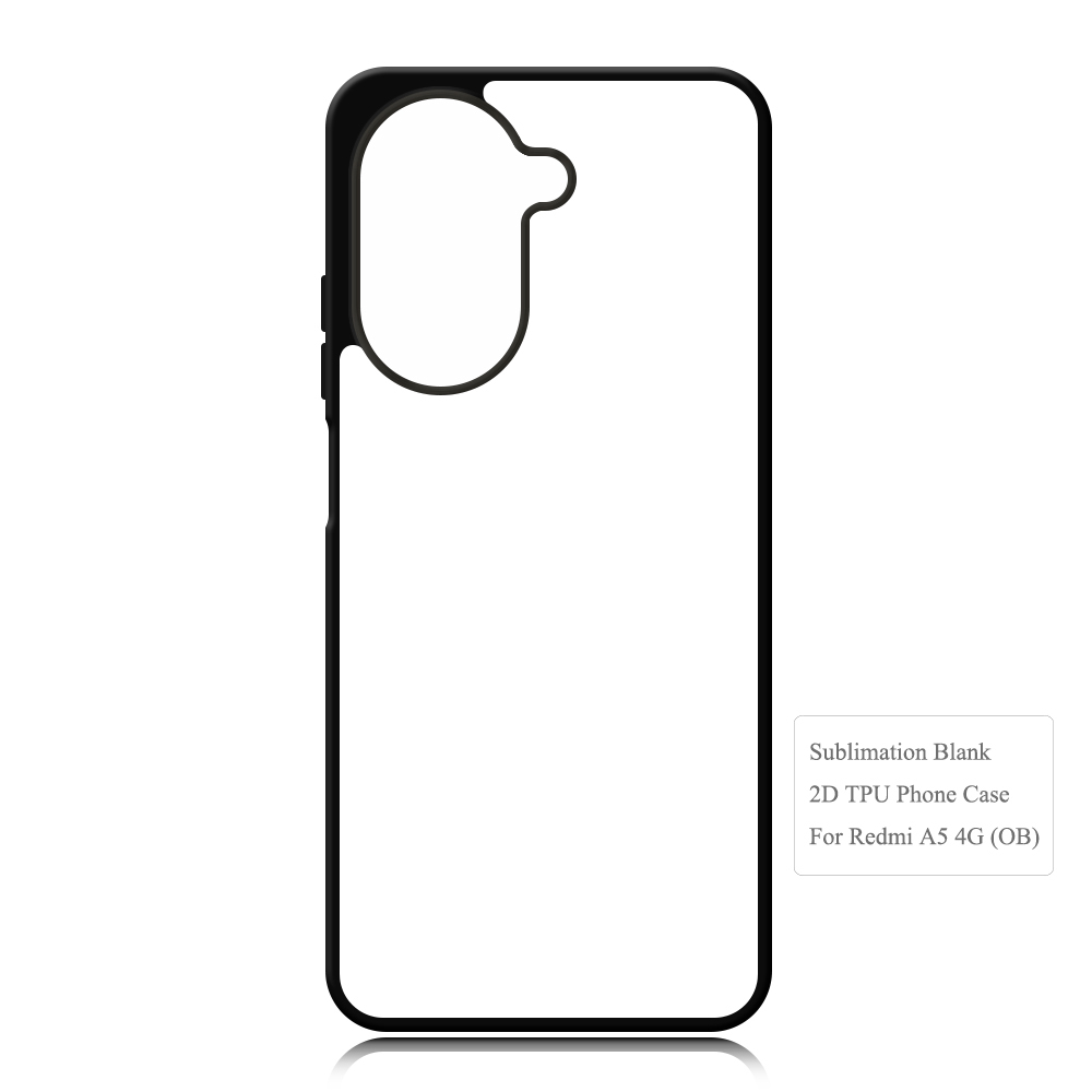 For Redmi A5 /A5 EU 4G 2D Wholesale Sublimation TPU Phone Case, Personalized Phone Case Blank for Heat Transfer, DIY Sublimation Phone Blank Cover