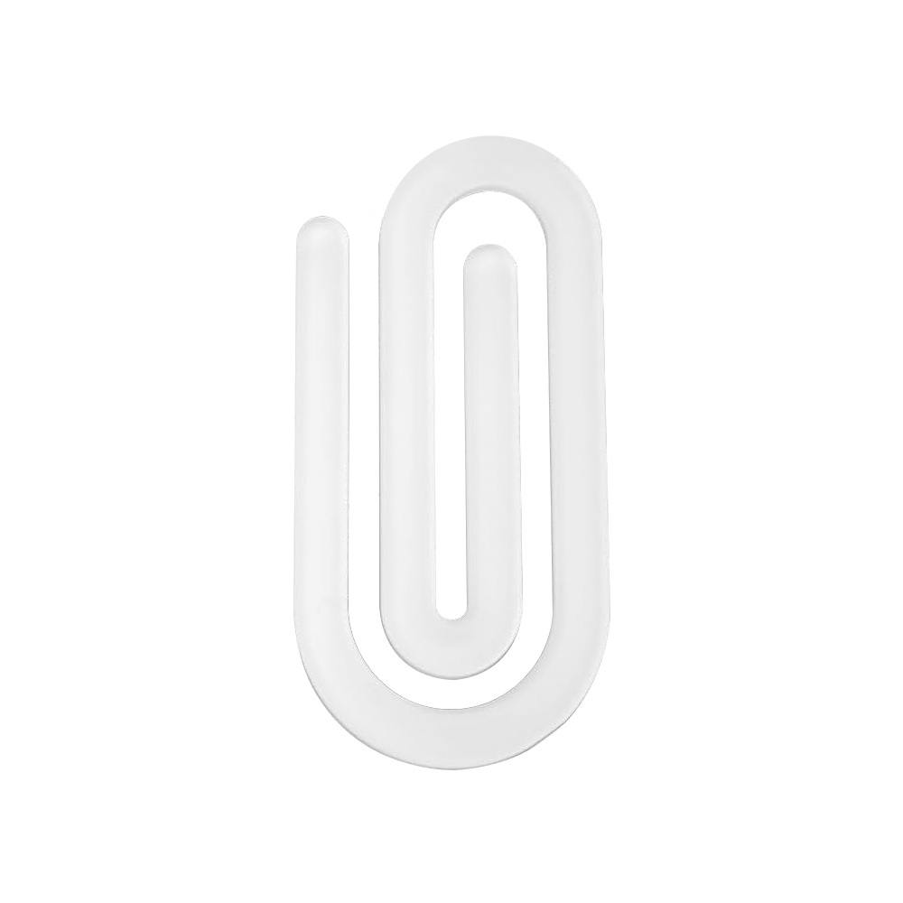 Blank Sublimation Acrylic Paper Clip, Personalized Heat Transfer Paper Clip,DIY Blank Paper Clip for Business, Bookmark with Various Size