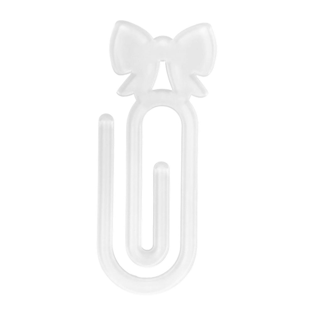 Blank Sublimation Acrylic Paper Clip, Personalized Heat Transfer Paper Clip,DIY Blank Paper Clip for Business, Bookmark with Various Size
