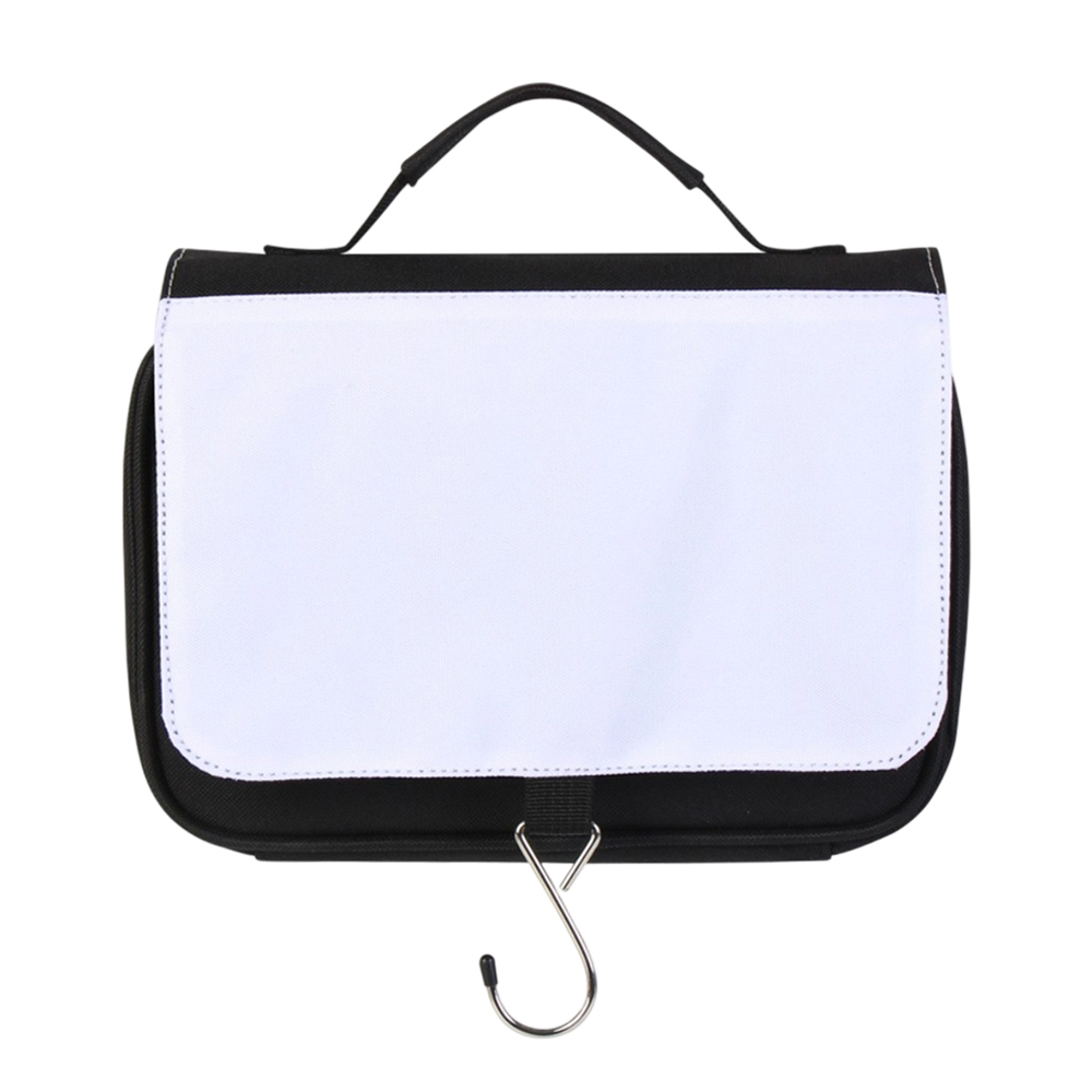Sublimation Toiletry Bag; Polyester Toiletry Bag for Heat Transfer; Customized Sublimation Blank Toiletry Bag