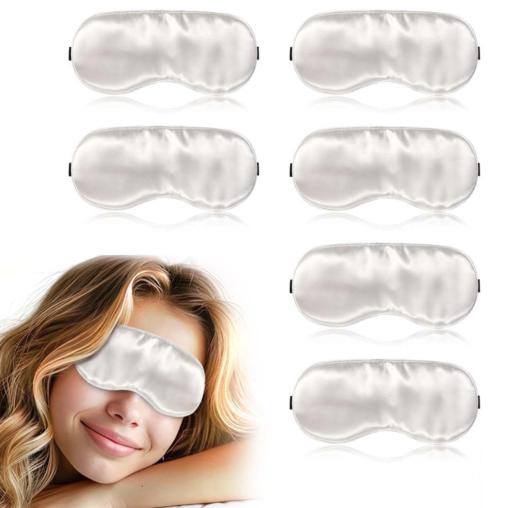 Sleep Mask for Side Sleepers - Light Blocking Eye Mask for Women & Men, Soft Breathable with Adjustable Elastic Strap, Ideal for Flight, Nap & Sleep