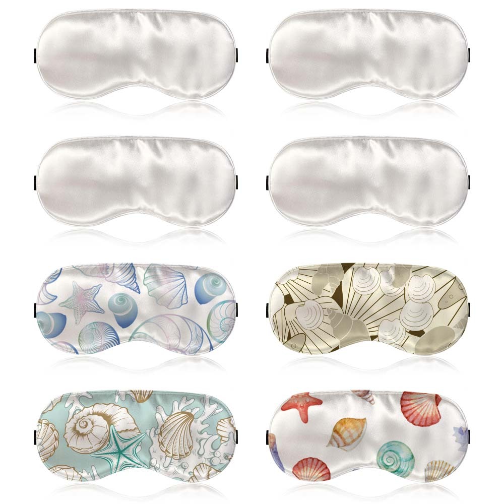 Sleep Mask for Side Sleepers - Light Blocking Eye Mask for Women & Men, Soft Breathable with Adjustable Elastic Strap, Ideal for Flight, Nap & Sleep