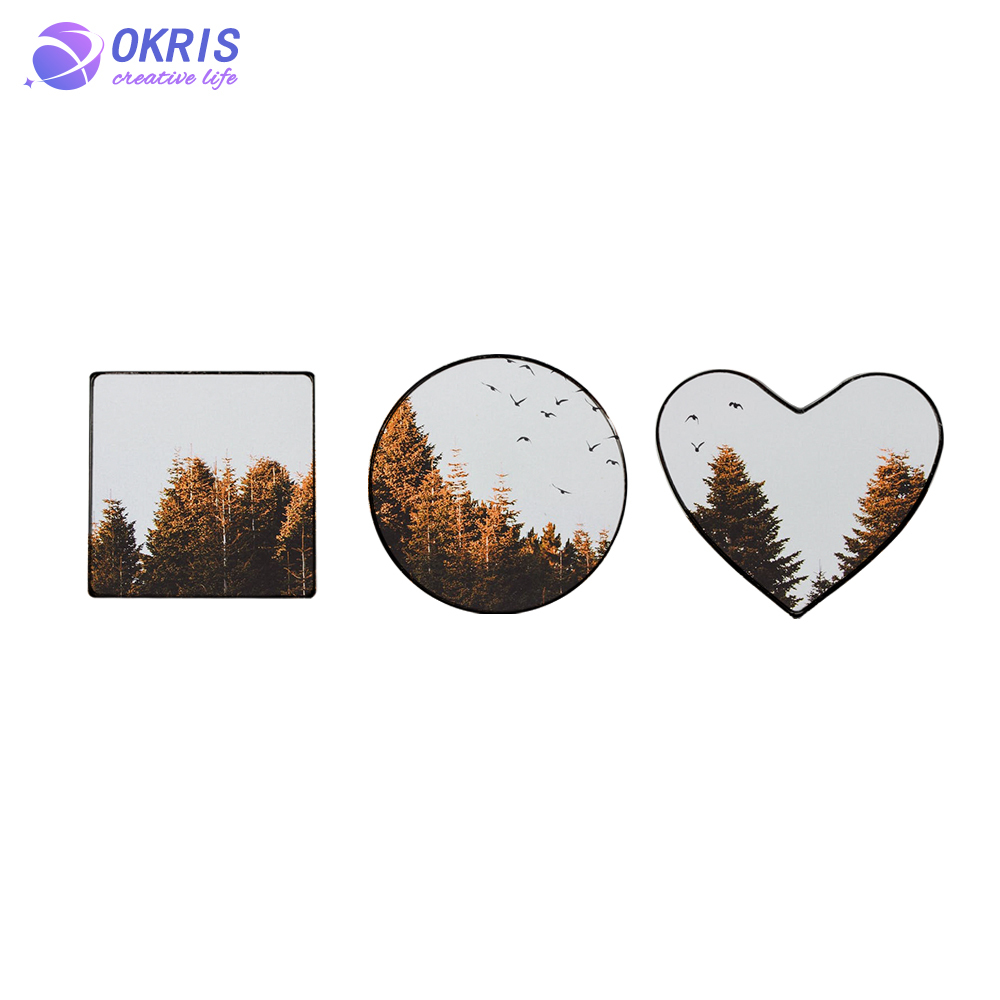 Custom Sublimation Magnet Blanks – Personalized Square Magnet and Soft Magnetic Sticker for DIY Craft with Various Shapes