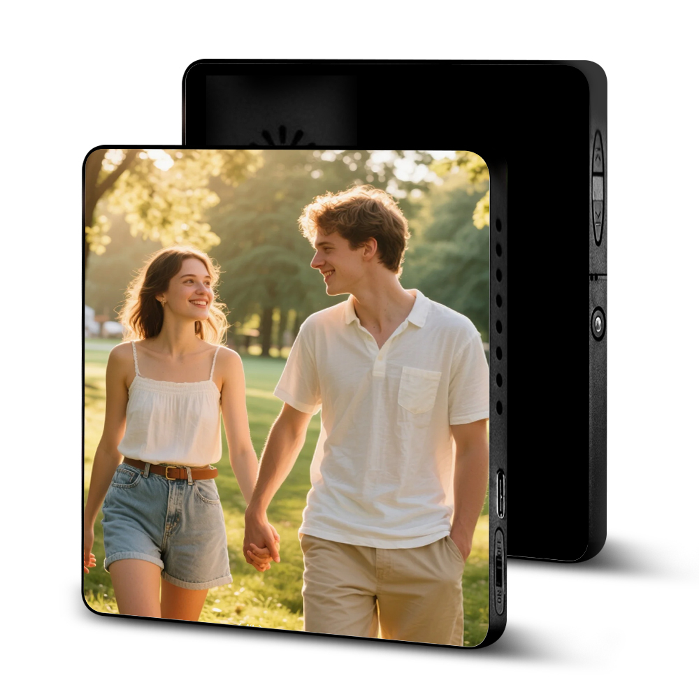 Custom Music Album Fridge Magnet - Personalized with Music Movement, Built-in Song Player, Unique Gift for Music Lovers