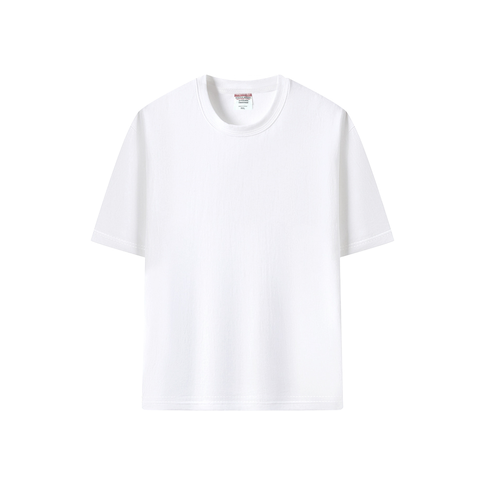 Sublimation Blank T-Shirt; White Polyester Blank T-Shirt for Heat Transfer; Sublimation Modal T-Shirt for all Ages