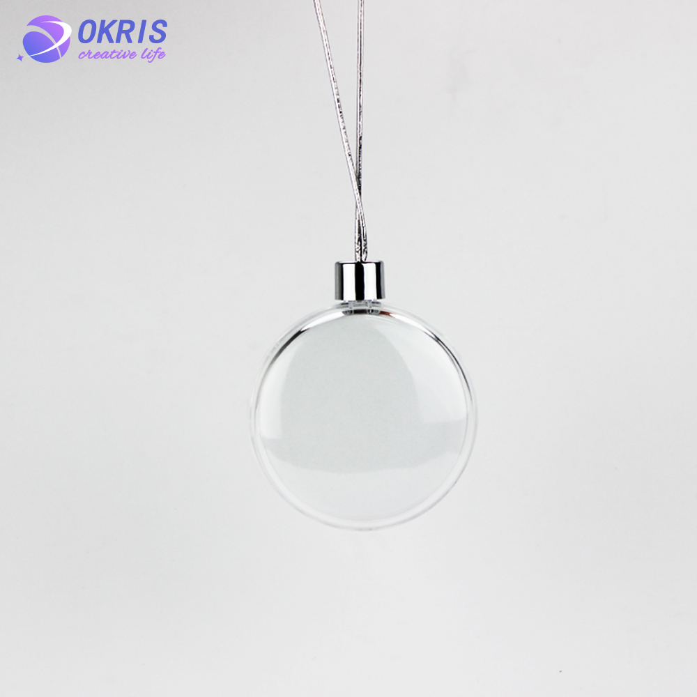 Personalized Sublimation Blank Christmas Ornament - DIY Heat Transfer Hanging Pendants for Custom Holiday Decor