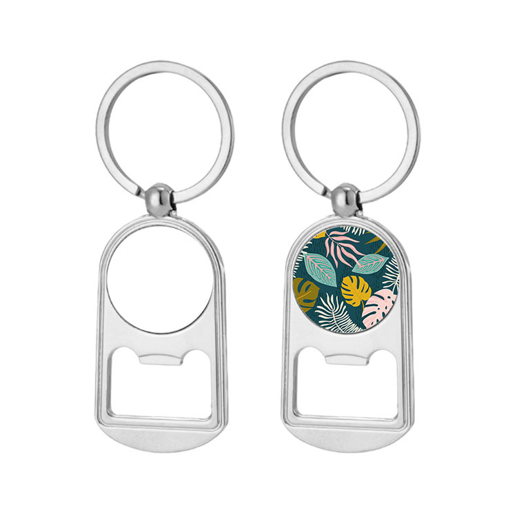 Sublimation Zinc Alloy Bottle Opener; Beer Bottle Opener for Kitchen Restaurant; Custom Sturdy  Blank Gifts for Heat Transfer