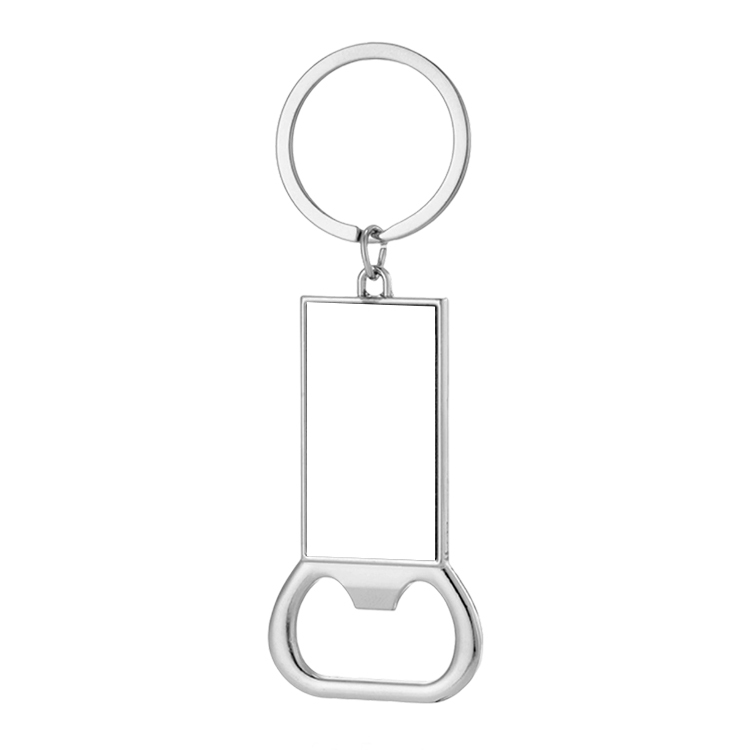 Sublimation Zinc Alloy Bottle Opener; Beer Bottle Opener for Kitchen Restaurant; Custom Sturdy  Blank Gifts for Heat Transfer