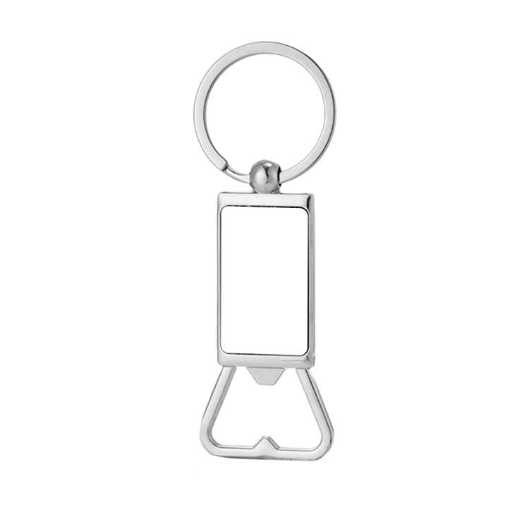 Sublimation Zinc Alloy Bottle Opener; Beer Bottle Opener for Kitchen Restaurant; Custom Sturdy  Blank Gifts for Heat Transfer