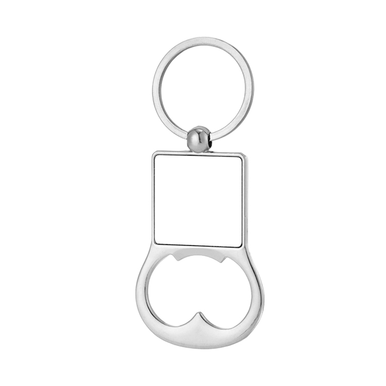 Sublimation Zinc Alloy Bottle Opener; Beer Bottle Opener for Kitchen Restaurant; Custom Sturdy  Blank Gifts for Heat Transfer